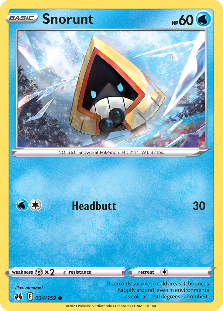 Snorunt - 034/159 - Scroll and Circuit Games